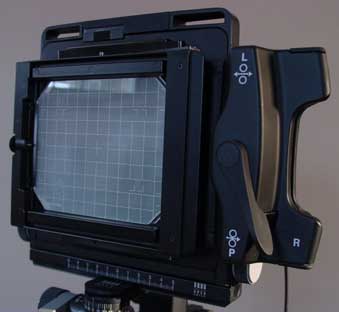 Arca Swiss back with polaroid back